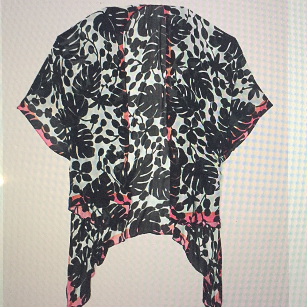 ♠️KATE SPADE - MONSTERA GROVE RUANA WRAP NWT